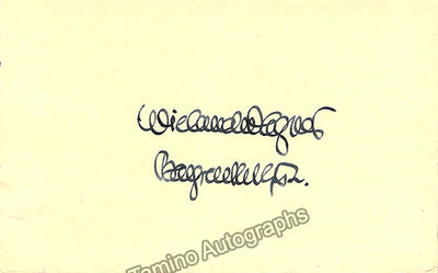 Wagner, Wieland - Signed Card