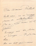 Busnach, William Bertrand - Collection of 12 Autograph Letters Signed 1882-1887
