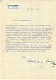 Kempff, Wilhelm - Typed Letter Signed 1959