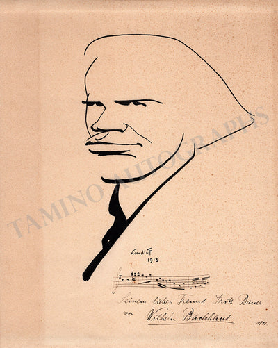 Autograph Music Quote Signed (1913)