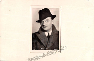 Forst, Willi - Signed photograph