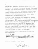 Bolcom, William - Typed Letter Signed