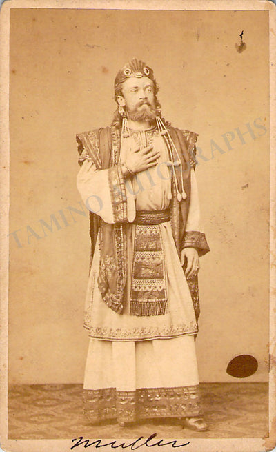 Muller, William - Set of 2 Vintage CDV Photos