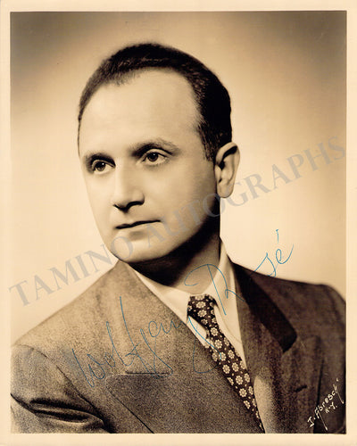 Rose, Wolfgang - Signed Photograph