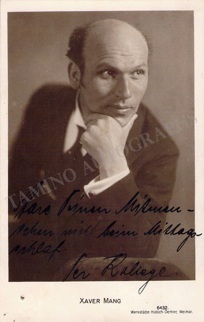 MANG, Xaver