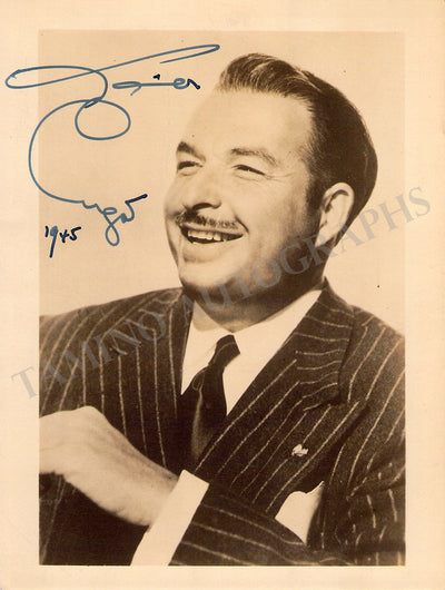 Cugat, Xavier - Signed Photograph 1945
