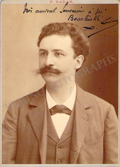 Leroux, Xavier - Signed Cabinet Photo