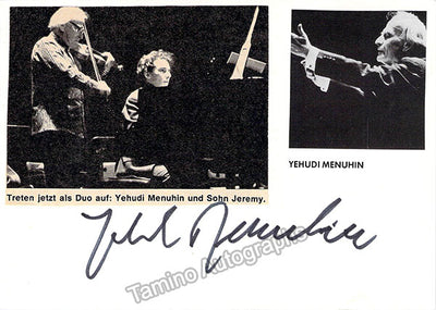 Strings Performers - Signed Cards & Album Pages (Various Options)