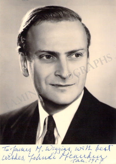 Signed Photo (1957)