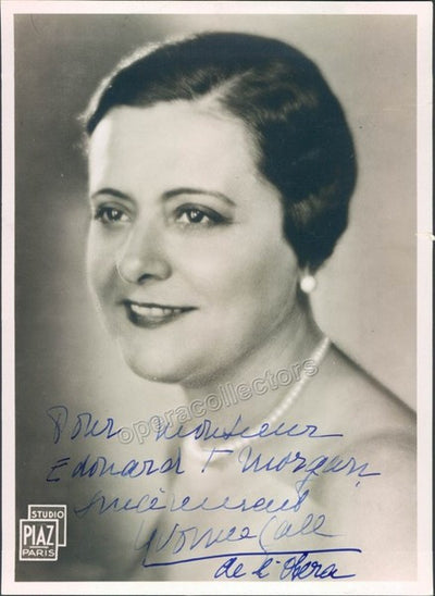 GALL, Yvonne (Various Autographs)