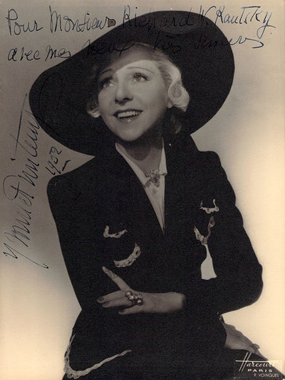 Printemps, Yvonne - Signed Photograph