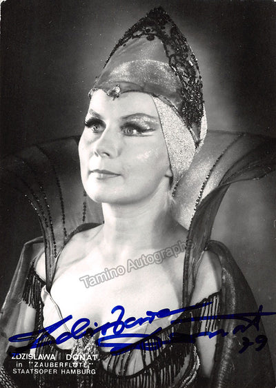 DONAT, Zdzislawa (Various Autographs)