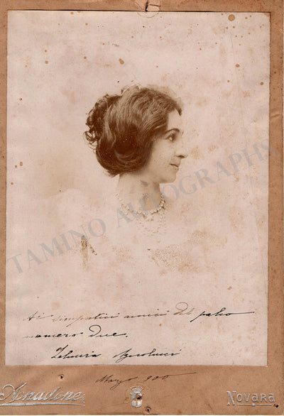 Agnolucci, Zelmira - Signed Cabinet Photo 1900