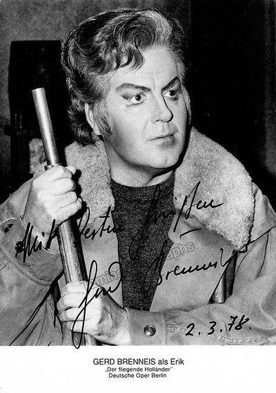 Erik in Der Fliegende Hollander