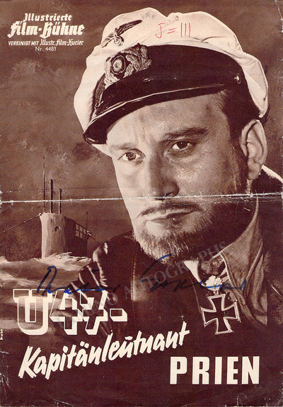 Eppler, Dieter - Signed Promo Brochure "U47 Kapitantleutnant Prien"