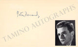 Actors & Actresses - Collection of 50+ Signed Cards