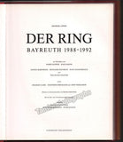 Lewin, Michael - Book "Der Ring - Bayreuthn 1988-1992" Signed by Daniel Barenboim