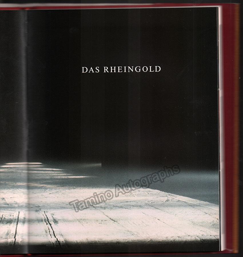 Lewin, Michael - Book "Der Ring - Bayreuthn 1988-1992" Signed by Daniel Barenboim - Tamino