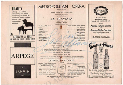 Albanese, Licia - La Traviata 1953