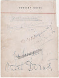 The Instruments of the Orchestra - Booklet signed by +25 famous conductors