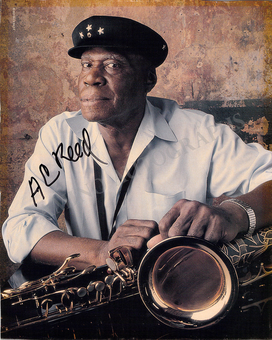 Jazz & Blues Saxophonists 1950s-1990s Autographs Photos – Tamino Autographs