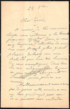 Lemoine, Achille - 2 Autograph Letters Signed