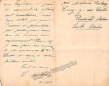 Patti, Adelina - Nicolini, Ernesto - Set of 2 Autograph Letters Signed 1883