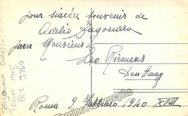 ZAGONARA, Adelio - Tamino