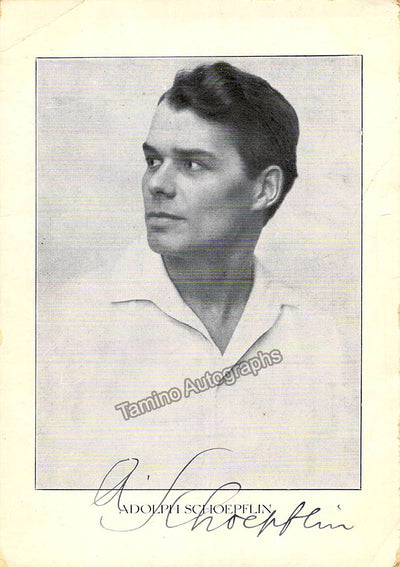 SCHOPFLIN, Adolf