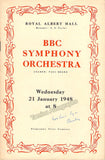 Solomon - Program Royal Albert Hall 1948