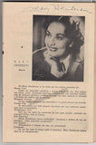 Weede, Robert - Henderson, Mery - Ribla, Gertrude - Jobin, Raoul - Rescigno, Nicola - Signed Program Havana 1950