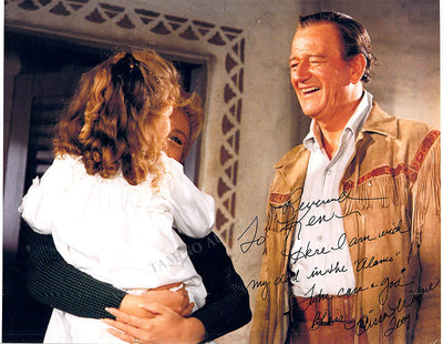 Wayne, Aissa - Signed Photograph in "The Alamo"
