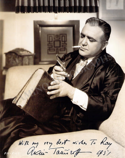 Tamiroff, Akim - Signed Photograph