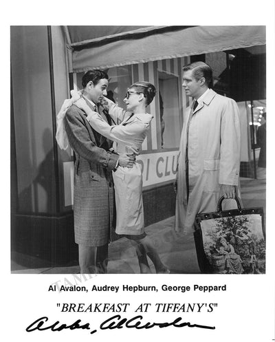 Avalon, Al - Signed Photograph in "Breakfast at Tiffany's"
