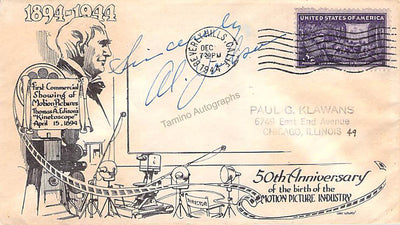 Jolson, Al - Signed Envelope