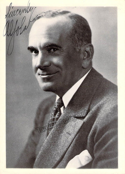 Jolson, Al - Signed Photograph