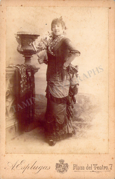 Alabau, Balbina - Vintage Cabinet Photograph
