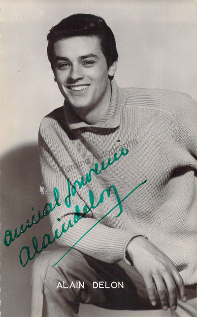 Delon, Alain - Signed Photograph