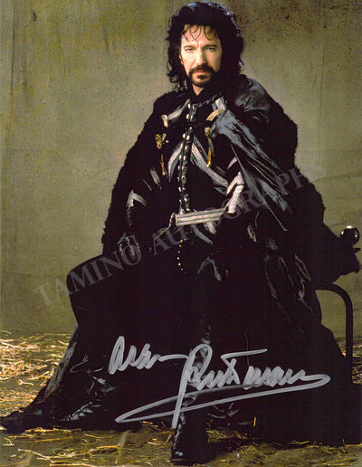 Rickman, Alan - Signed Photograph in "Robin Hood"