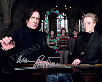 Rickman, Alan - Signed Photograph in "Harry Potter"