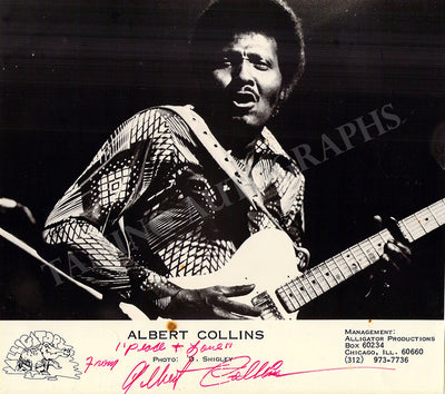 Collins, Albert - Signed Photograph