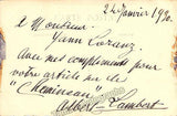 Lambert, Albert - Signed Photograph