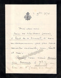 Lavignac, Albert - Lot of 3 Autograph Letters Signed