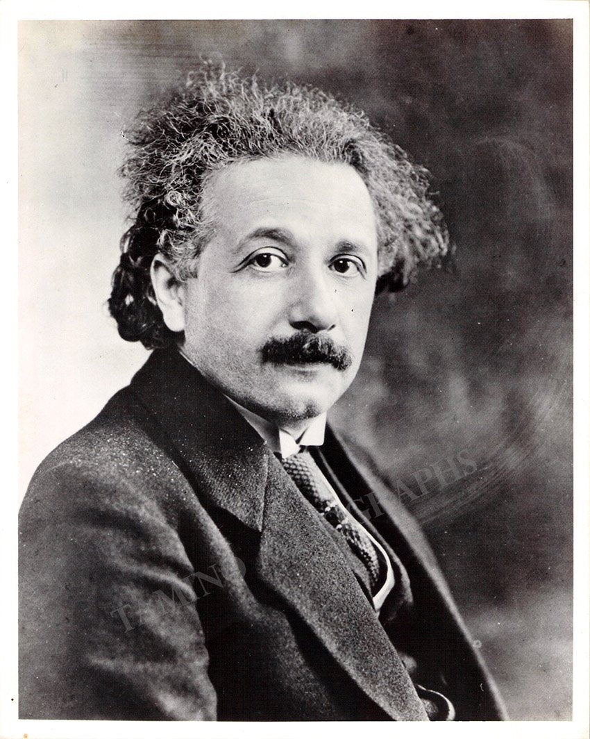 Einstein, Albert - Signed Photo 1931 - Tamino
