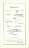 Ferrari, Albertina - Signed Program Zagreb 1926
