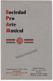 Ciccolini, Aldo - Signed Program Havana 1950