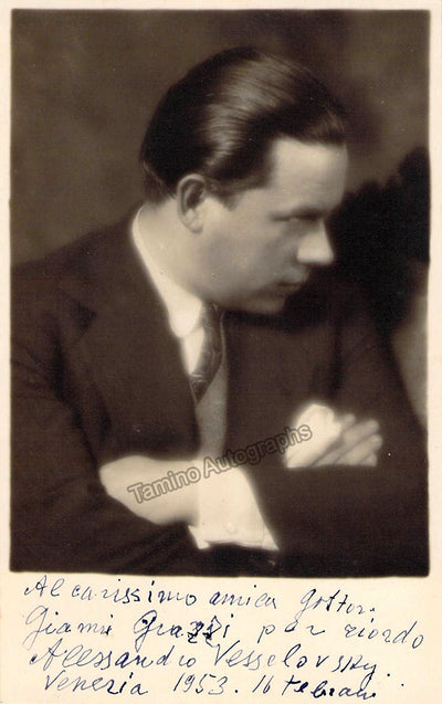 Vesselovsky, Alexander - Various Autographs