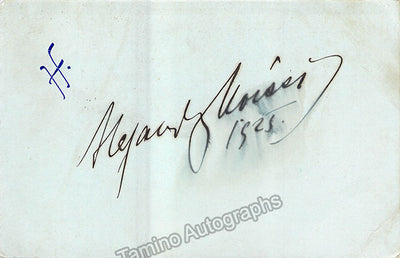 Opera Singers 1920s to 1950s - Autographed Lot of 13 Items