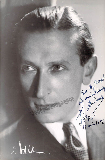 Uninsky, Alexader - Signed Photograph 1942