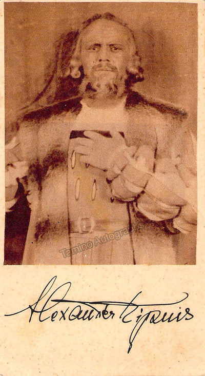 KIPNIS, Alexander (Various Autographs)